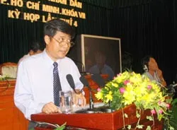 Phiên khai mạc kỳ họp thứ 4 HĐND TPHCM khóa VII ảnh 6 Phiên khai mạc kỳ họp thứ 4 HĐND TPHCM khóa VII ảnh 6