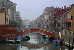 Xây dựng đê chắn lũ tại Venice