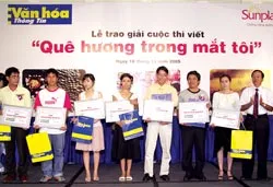 Những cảm xúc đẹp về quê hương