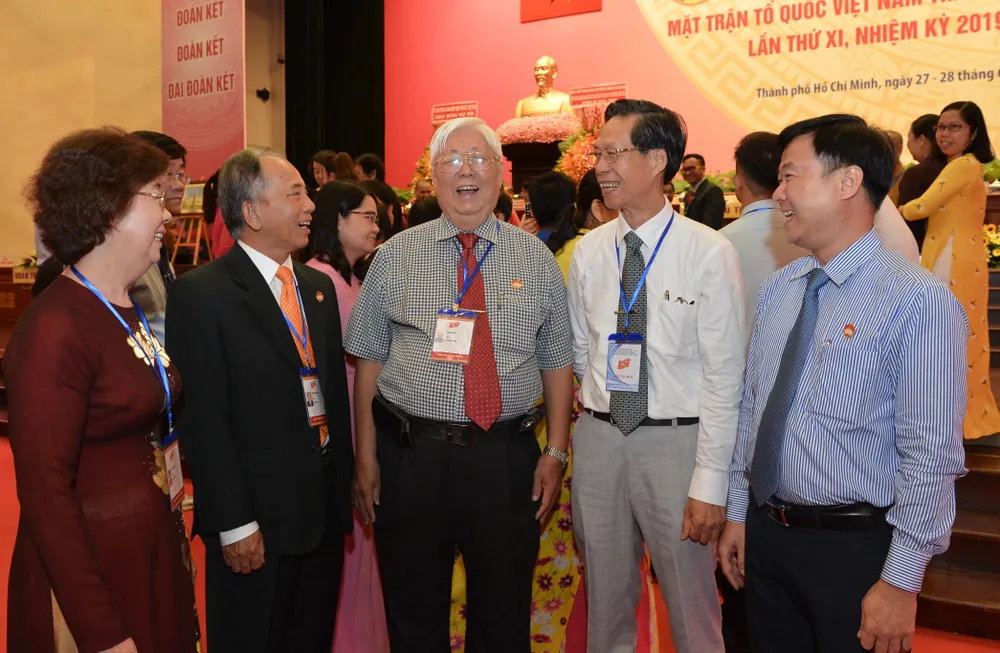 Bế mạc Đại hội đại biểu MTTQ Việt Nam TPHCM lần thứ XI, nhiệm kỳ 2019-2024 ảnh 4