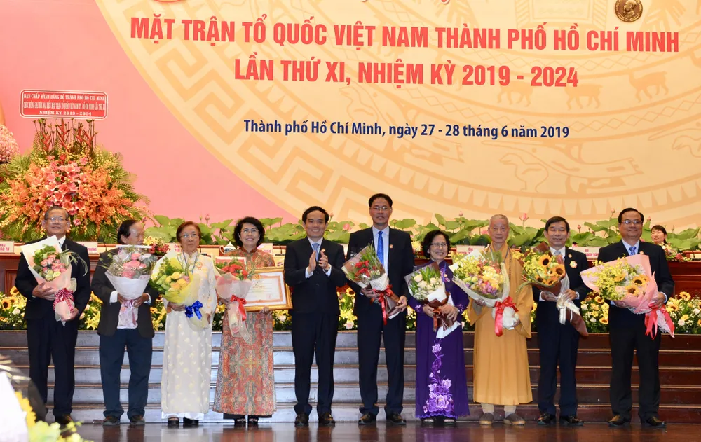 Bế mạc Đại hội đại biểu MTTQ Việt Nam TPHCM lần thứ XI, nhiệm kỳ 2019-2024 ảnh 3