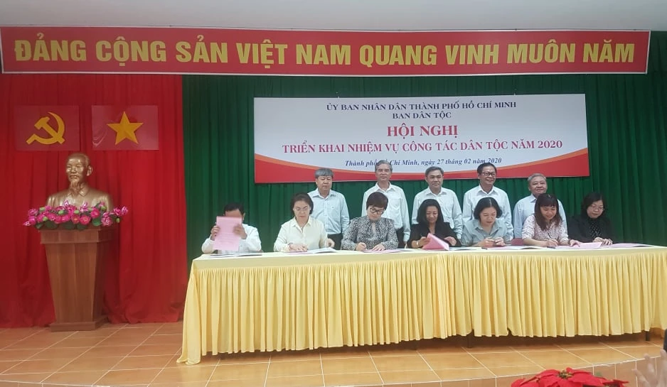 Nhiều mô hình, phương thức thực hiện tốt chính sách dân tộc tại TPHCM ảnh 2 Nhiều mô hình, phương thức thực hiện tốt chính sách dân tộc tại TPHCM ảnh 2