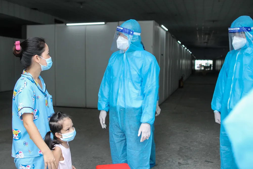 Bảo đảm công tác hậu cần, chăm lo đời sống người dân trong các khu phong tỏa, cơ sở điều trị Covid-19 ảnh 2 Bảo đảm công tác hậu cần, chăm lo đời sống người dân trong các khu phong tỏa, cơ sở điều trị Covid-19 ảnh 2