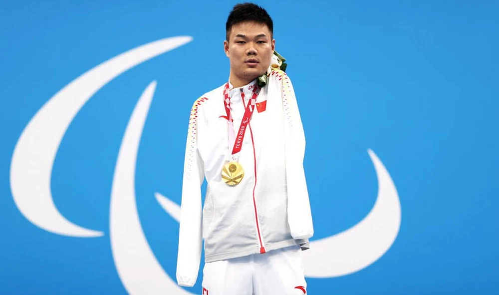 Zheng Tao đã trở thành một trong những tay bơi xuất sắc nhất trong lịch sử Paralympic. Ảnh: GETTY IMAGES