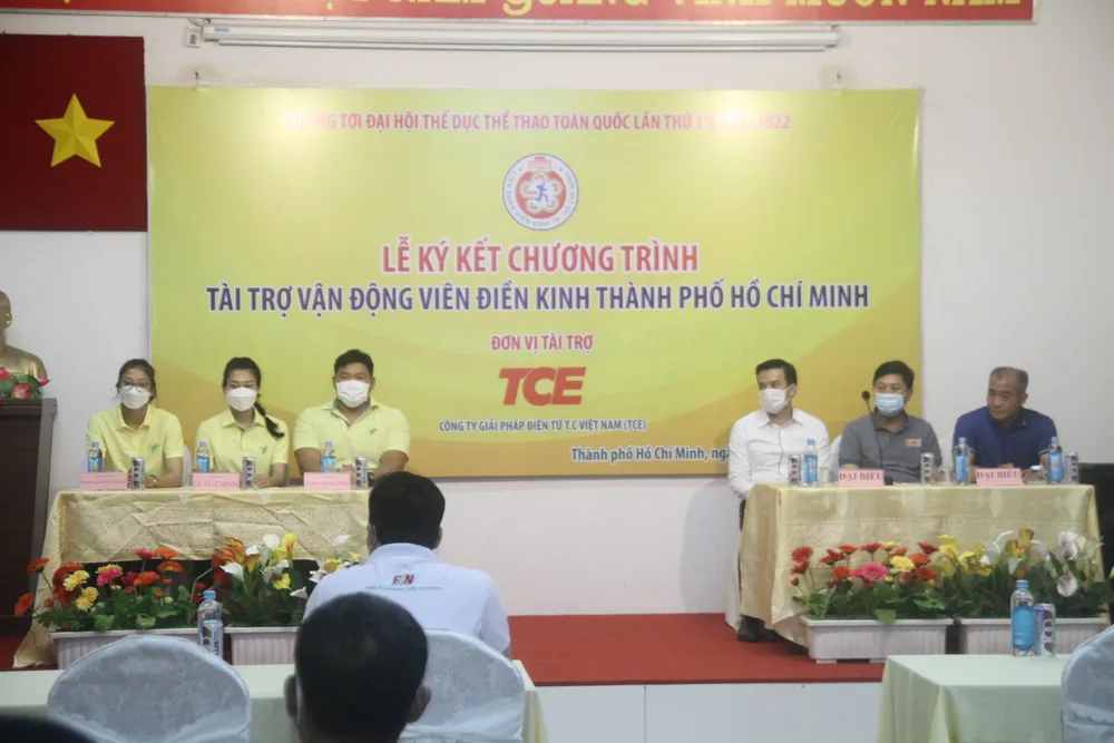 VĐV điền kinh TPHCM nhận được tài trợ trong năm 2022 ảnh 1