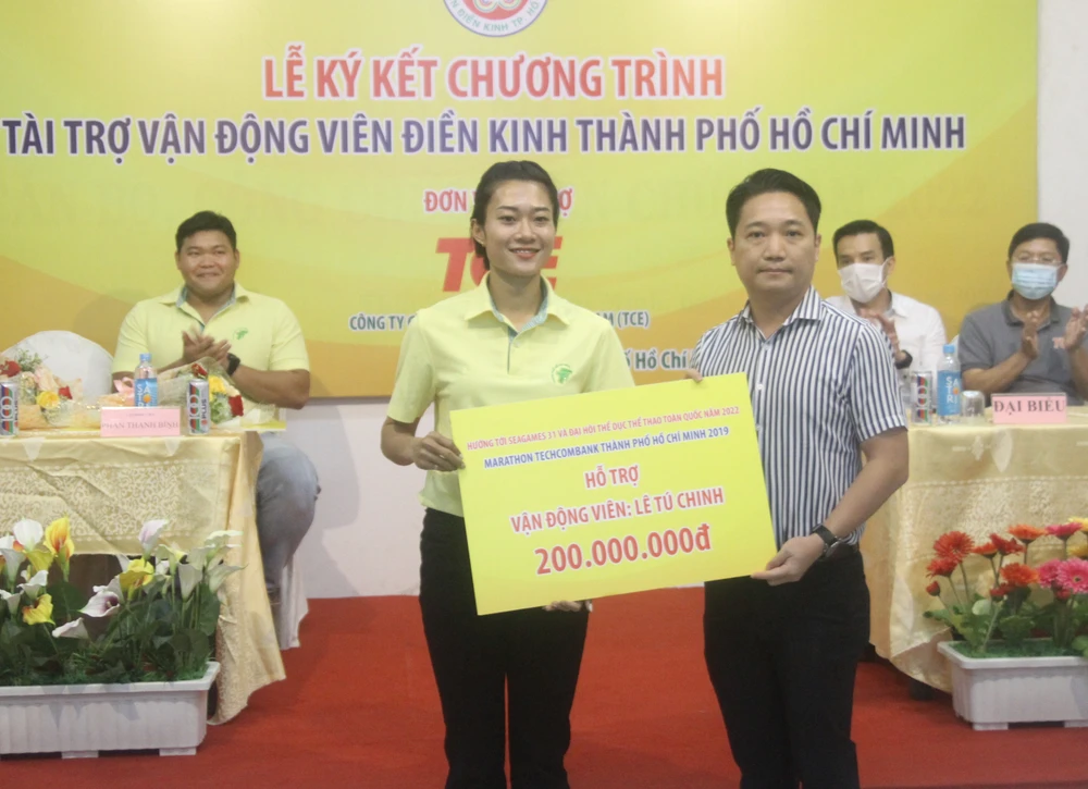 Lê Tú Chinh vừa được nhận hỗ trợ để yên tâm tập luyện nhằm đạt kết quả cao tại SEA Games 31 và Đại hội TDTT toàn quốc