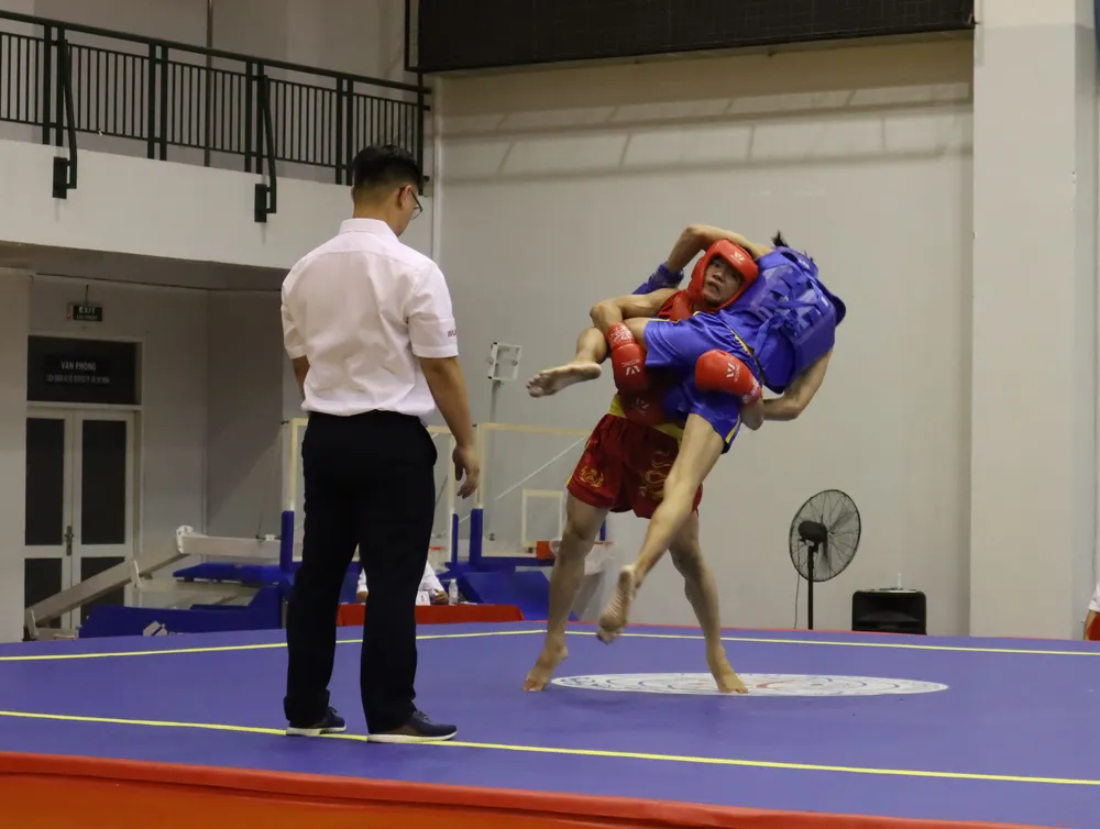Giải wushu Đại hội TDTT TPHCM lần thứ 9: Quận 5 lên ngôi nhất toàn đoàn ảnh 2