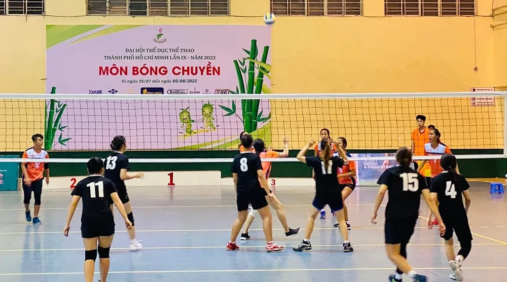 Đại hội TDTT TPHCM năm 2022: Bóng chuyền hấp dẫn ngay từ vòng loại ảnh 2