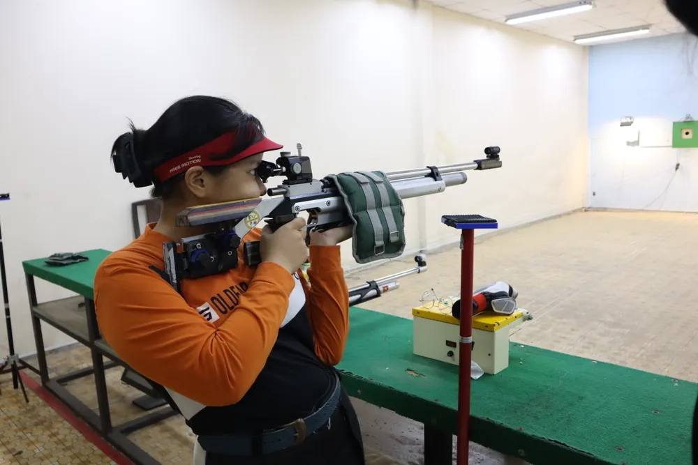 Gian nan nghề VĐV bắn súng ảnh 3