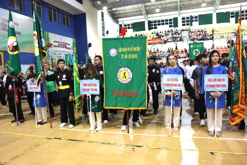 Khai mạc Liên hoan võ cổ truyền TPHCM mở rộng lần thứ 16 ảnh 1