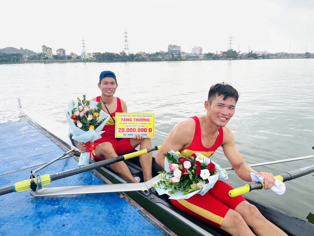 Đại hội Thể thao toàn quốc 2022: Rowing mở hàng HCV cho đoàn thể thao TPHCM ảnh 2