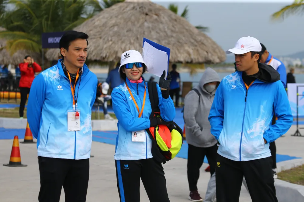 Các trọng tài làm việc công tâm tại Đại hội toàn quốc, cũng là tiền đề lựa chọn lực lượng cho SEA Games 32 Các trọng tài làm việc công tâm tại Đại hội toàn quốc, cũng là tiền đề lựa chọn lực lượng cho SEA Games 32