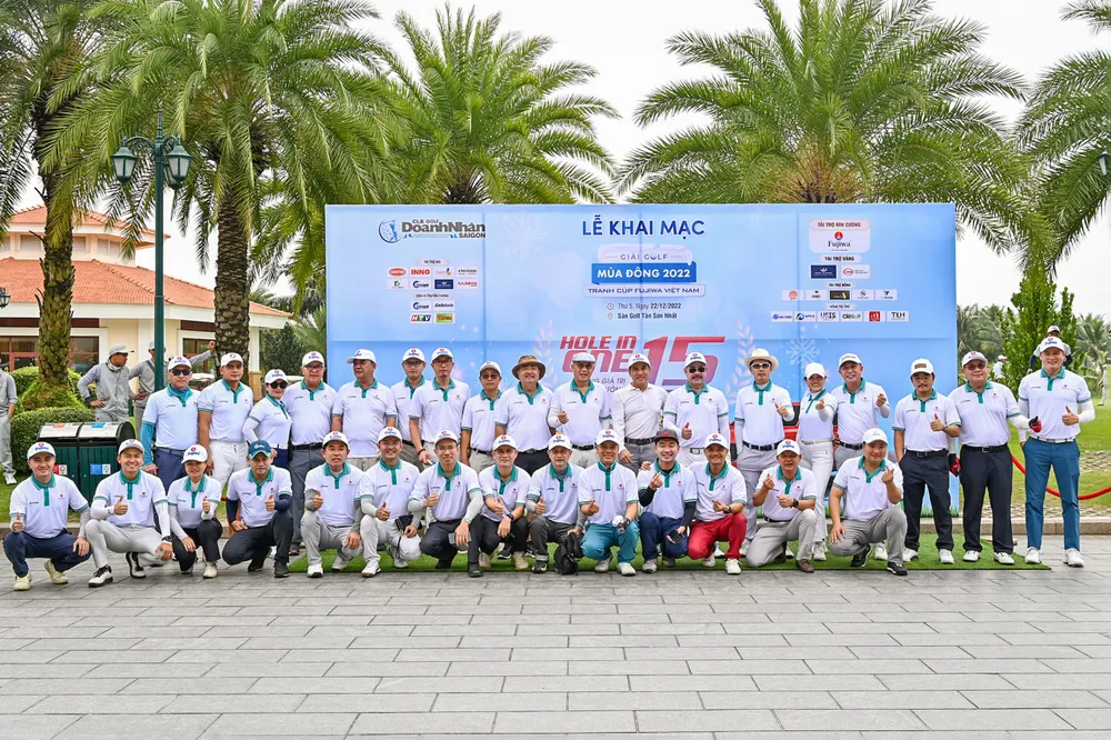 Giải golf mùa đông thu hút sự tham gia của hơn 200 tuyển thủ