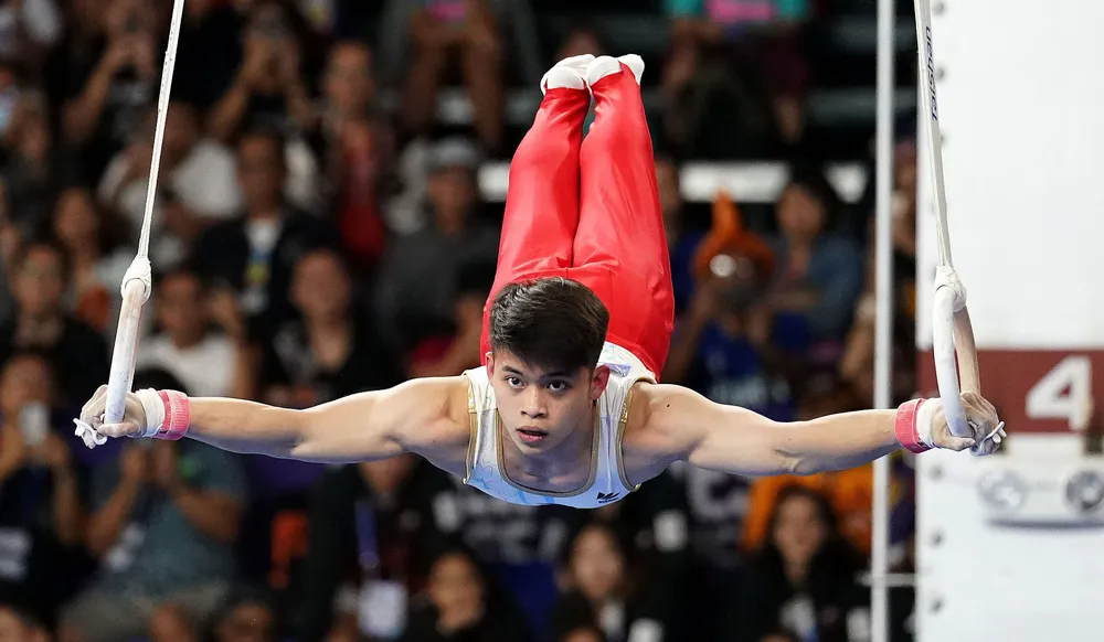 Carlos Yulo là niềm hy vọng vàng của TDDC Philippines tại SEA Games 32