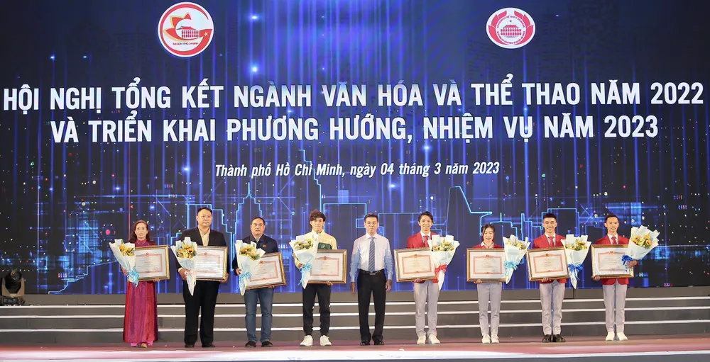 Các cá nhân có thành tích xuất sắc tại giải thể thao quốc tế được nhận Bằng khen của Thủ tướng Chính phủ