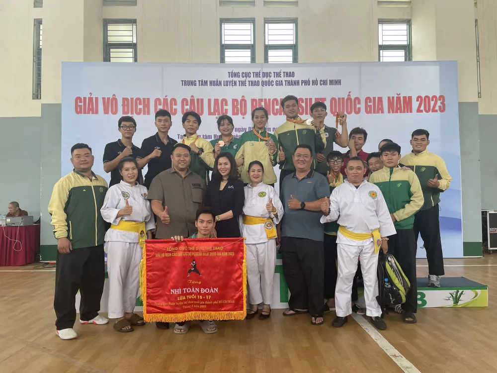 Các VĐV trẻ của đội tuyển pencak silat TPHCM tỏa sáng tại giải đấu cấp quốc gia