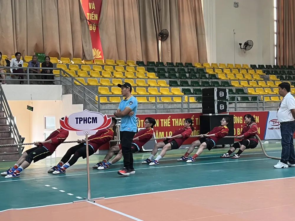 Giải vô địch kéo co quốc gia được tổ chức thường niên nhằm thúc đẩy phong trào tập luyện bộ môn trong cả nước Giải vô địch kéo co quốc gia được tổ chức thường niên nhằm thúc đẩy phong trào tập luyện bộ môn trong cả nước