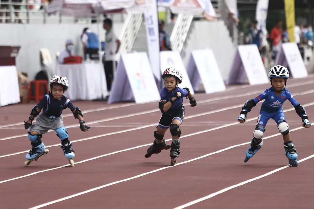 Những VĐV "nhí" từ 5 tuổi trở lên đã có thể tham gia tranh tài tại giải Những VĐV "nhí" từ 5 tuổi trở lên đã có thể tham gia tranh tài tại giải