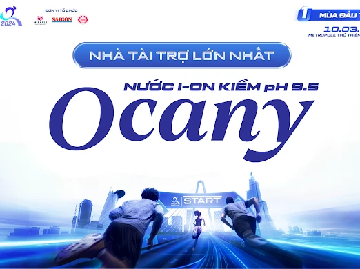 Ocany - Nhà tài trợ lớn nhất tại Run To Live 2024