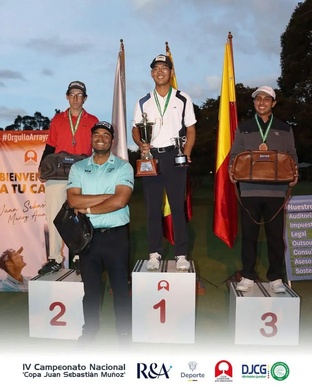 Lê Khánh Hưng chiến thắng tại Giải vô địch golf quốc gia Colombia