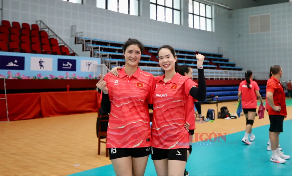 Đội tuyển bóng chuyền nữ Việt Nam hướng đến “giấc mơ vàng” SEA Games 33- Ảnh 17.