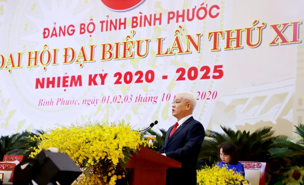 Khai mạc Đại hội đại biểu Đảng bộ tỉnh Bình Phước lần thứ XI ảnh 2