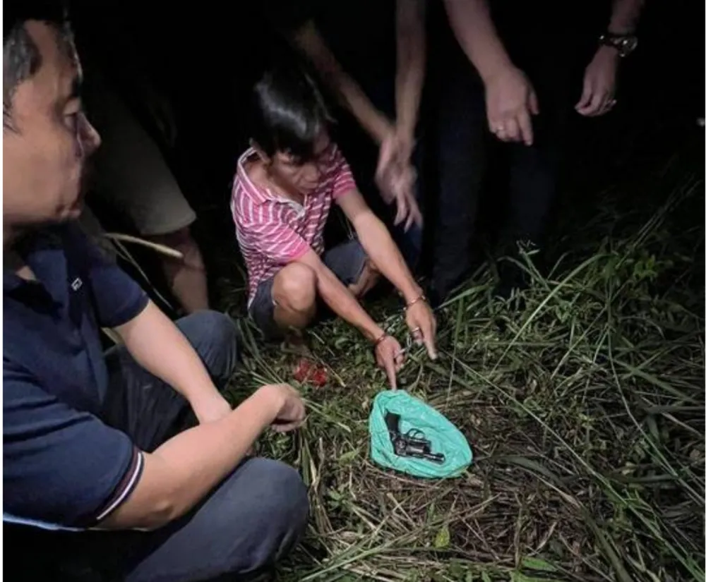 Đã bắt được kẻ cướp ngân hàng ở Đồng Nai ảnh 2