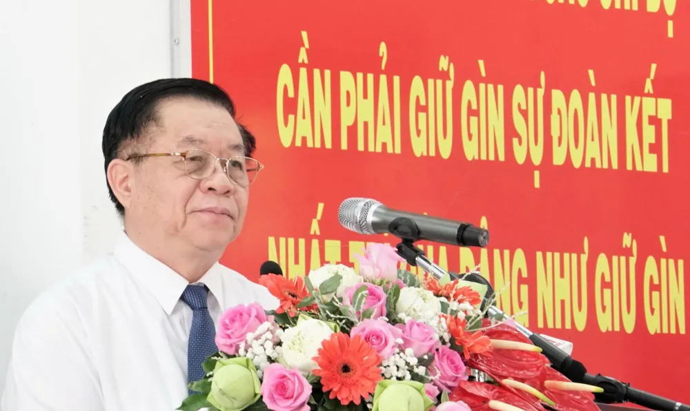 Trưởng ban Tuyên giáo Trung ương dự Ngày hội Đại đoàn kết toàn dân tộc tại tỉnh Tây Ninh ảnh 1