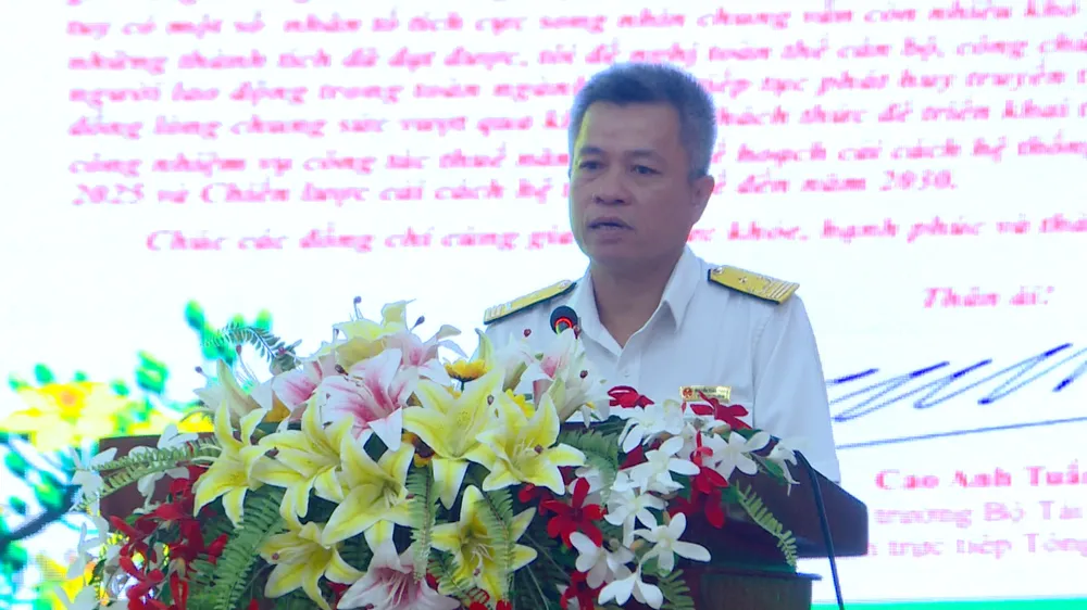 Phó Cục trưởng Cục Thuế, phụ trách tỉnh Đồng Nai Nguyễn Toàn Thắng phát biểu tại hội nghị triển khai nhiệm vụ đầu năm 2023 Phó Cục trưởng Cục Thuế, phụ trách tỉnh Đồng Nai Nguyễn Toàn Thắng phát biểu tại hội nghị triển khai nhiệm vụ đầu năm 2023