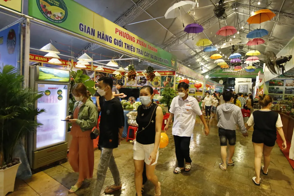 Lễ hội trái cây Long Khánh năm 2022. Ảnh: VĂN PHONG