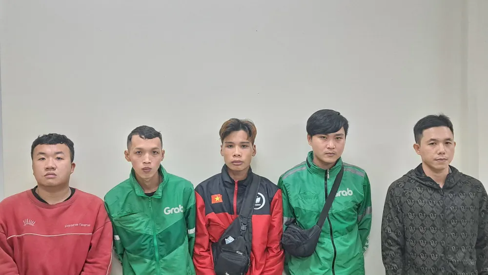 Nhóm đối tượng bị bắt Nhóm đối tượng bị bắt