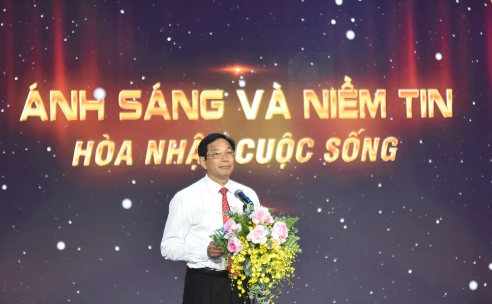 Phó Chủ tịch UBND tỉnh Đồng Nai Võ Văn Phi phát biểu tại sự kiện