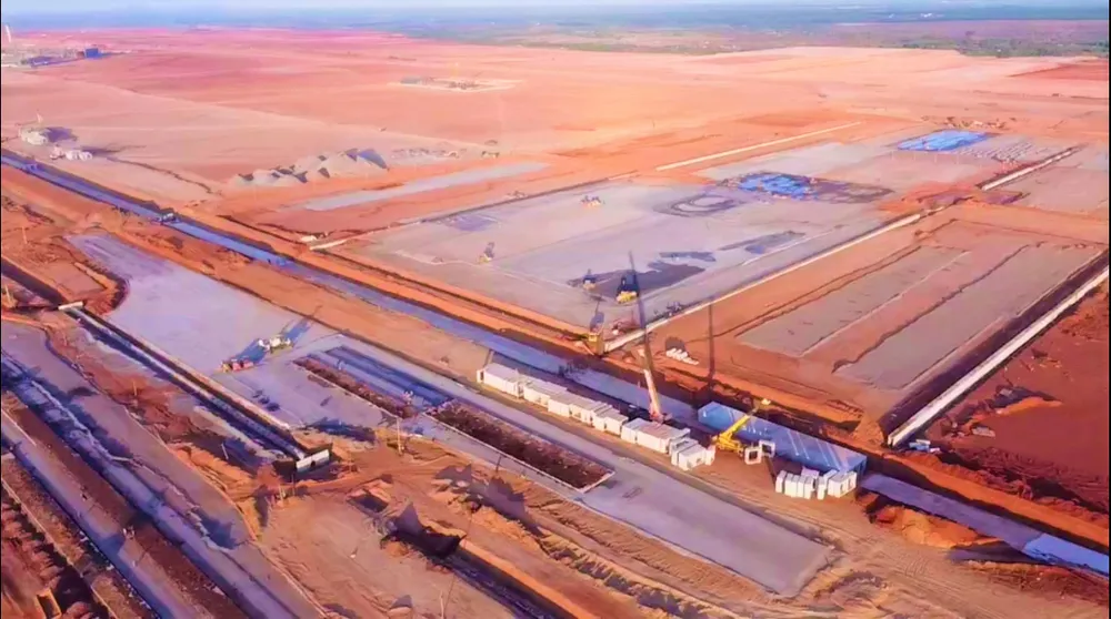 VD Công trường thi công sân bay Long Thành nhìn từ trên cao.jpg