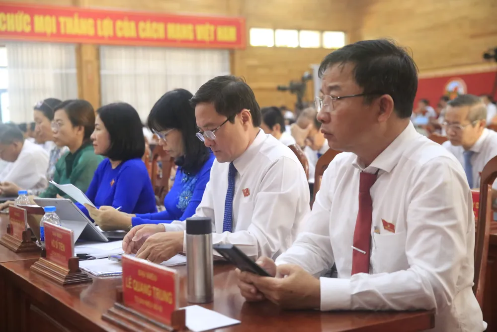Các đại biểu tham gia kỳ họp HĐND tỉnh Đồng Nai sáng 24- 7 _MG_4147.JPG