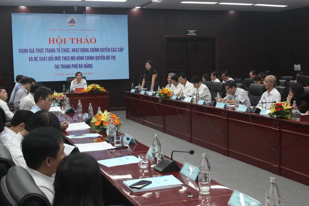 Đà Nẵng thảo luận đổi mới theo mô hình chính quyền đô thị ảnh 1 Đà Nẵng thảo luận đổi mới theo mô hình chính quyền đô thị ảnh 1