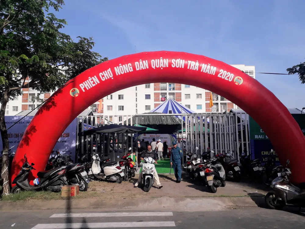 Quận Sơn Trà khai mạc Phiên chợ Nông dân 2020 ảnh 1