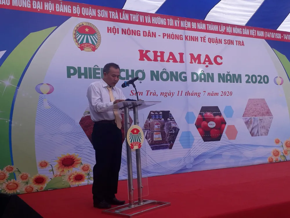 Quận Sơn Trà khai mạc Phiên chợ Nông dân 2020 ảnh 3