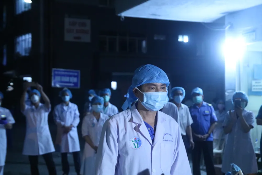 Gỡ bỏ phong tỏa Bệnh viện Chỉnh hình- Phục hồi chức năng và khu vực lân cận ảnh 2 Gỡ bỏ phong tỏa Bệnh viện Chỉnh hình- Phục hồi chức năng và khu vực lân cận ảnh 2