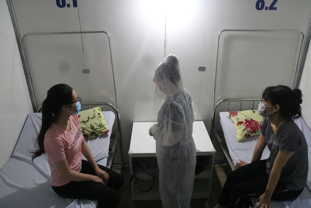 Bệnh viện dã chiến Tiên Sơn diễn tập tiếp nhận bệnh nhân với số lượng lớn ảnh 5