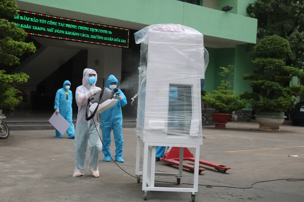 Bệnh viện Đà Nẵng tiếp nhận Tủ an toàn sinh học cấp II ảnh 2