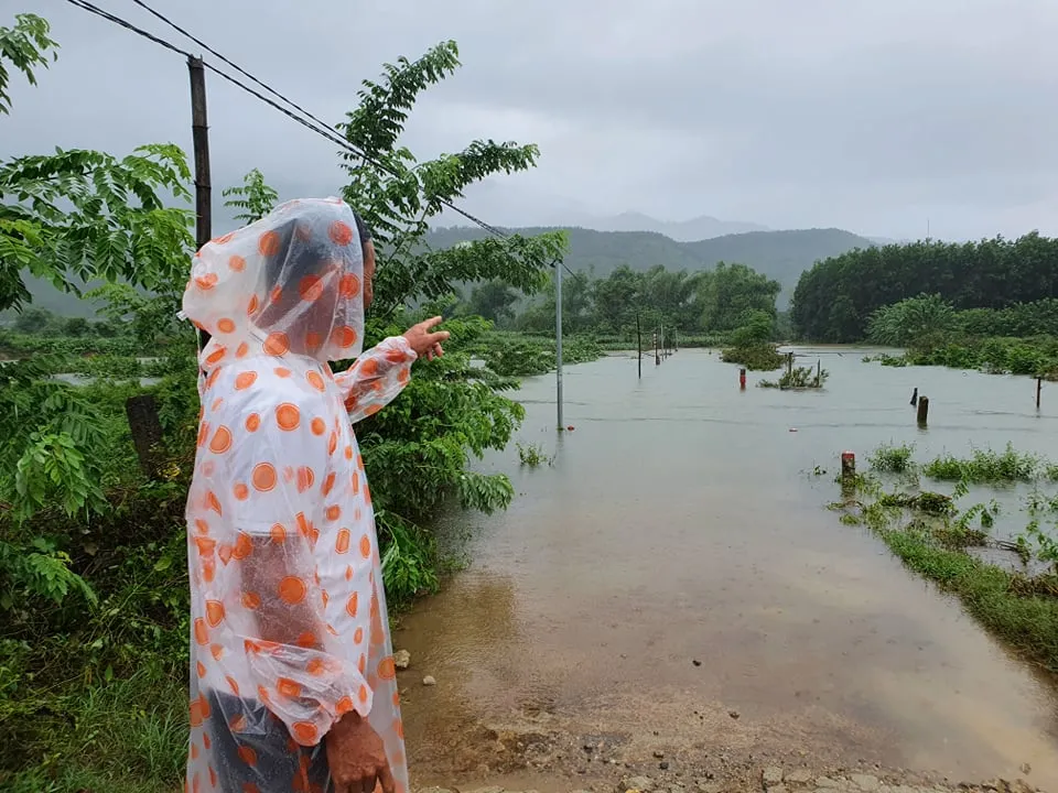 Nhiều địa phương ở Đà Nẵng ngập nặng do mưa lớn kéo dài ảnh 3 Nhiều địa phương ở Đà Nẵng ngập nặng do mưa lớn kéo dài ảnh 3