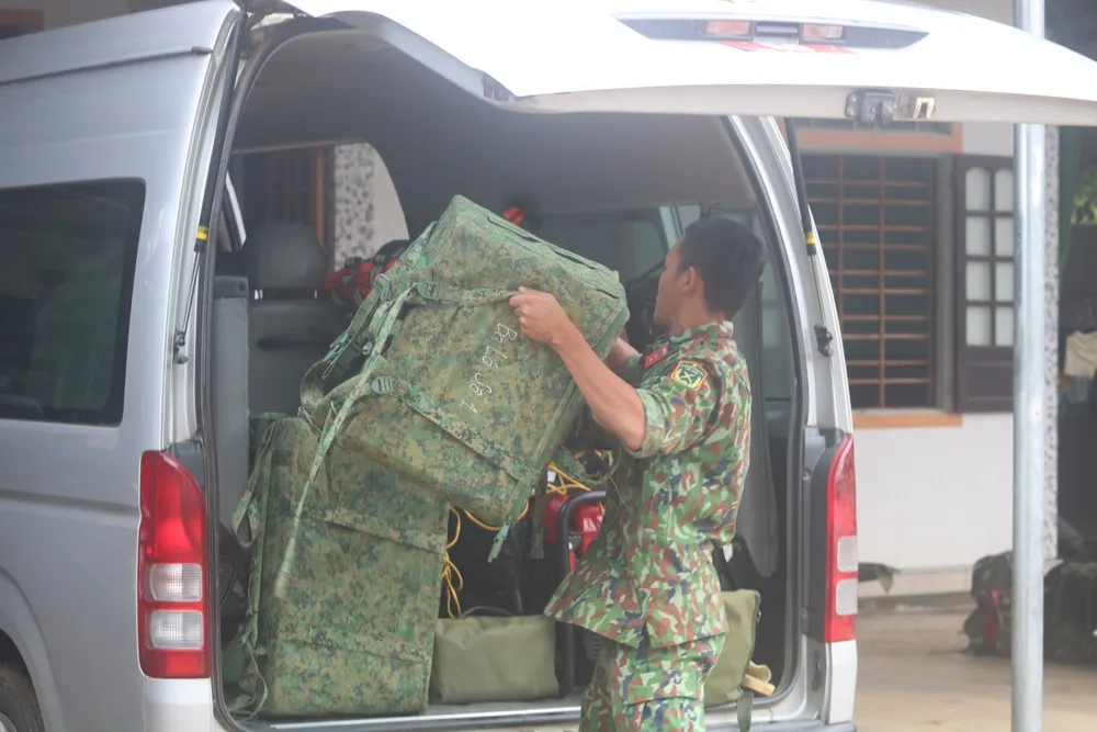 Điều động trực thăng tìm kiếm người mất tích tại thủy điện Rào Trăng 3 ảnh 4