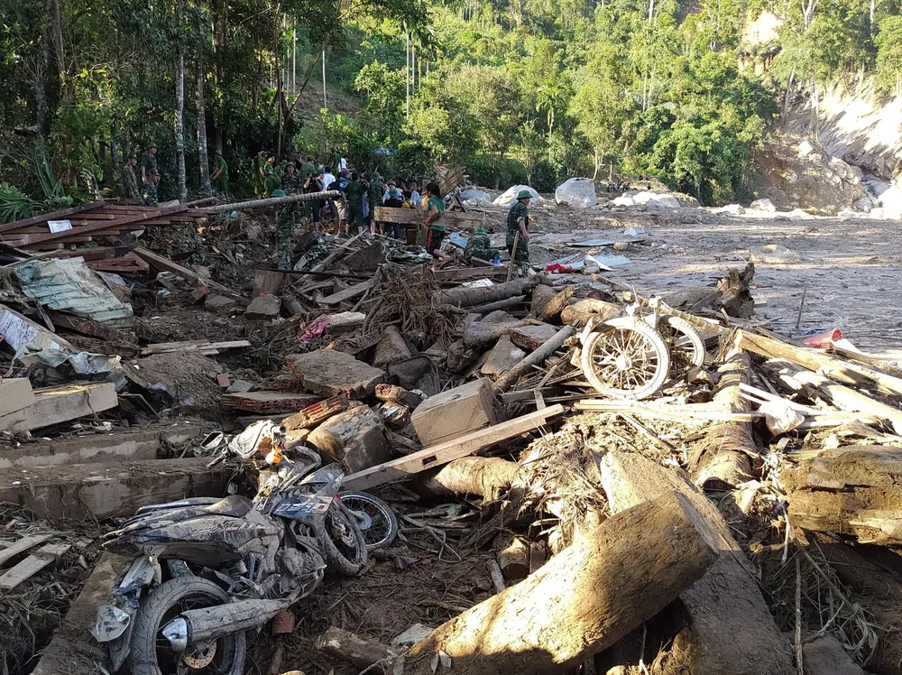 Vụ sạt lở tại Trà Leng, Trà Vân: Tìm thấy thêm 2 thi thể trong số 14 người mất tích ảnh 10