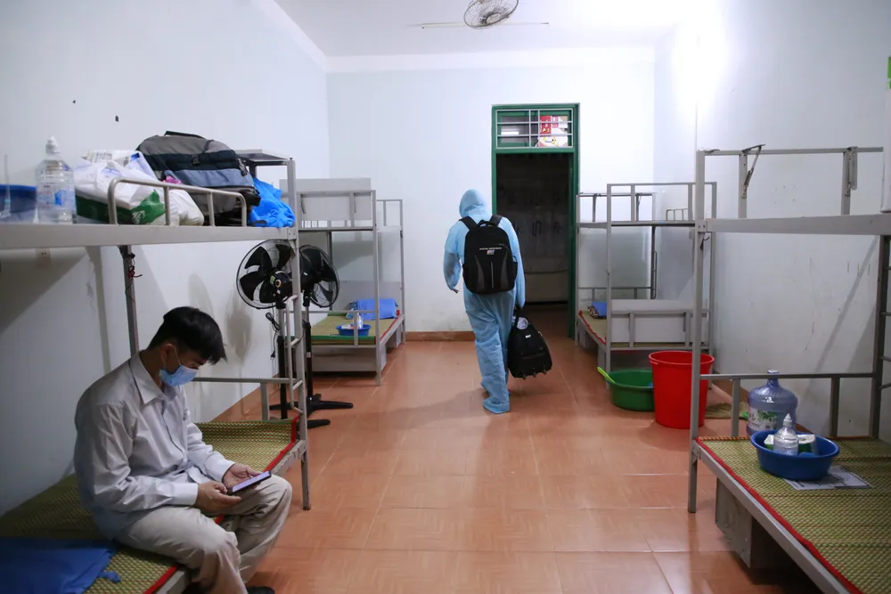 Chuyến xe đầu tiên đón người Quảng Nam từ TPHCM về quê ảnh 9 Chuyến xe đầu tiên đón người Quảng Nam từ TPHCM về quê ảnh 9