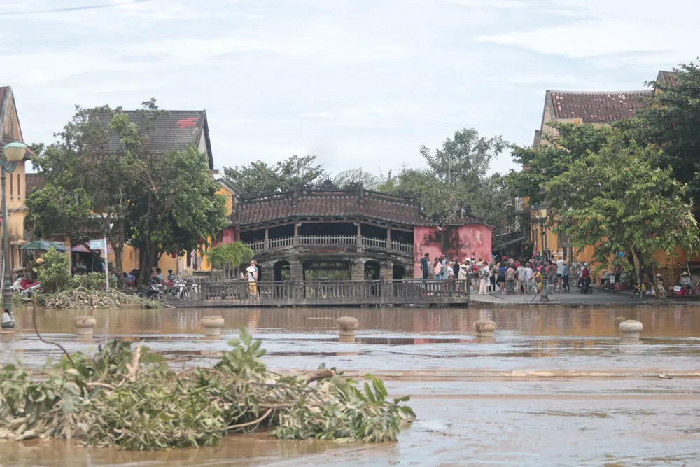 Người Hội An hối hả dọn dẹp nhà cửa, đường sá sau khi lũ rút ảnh 11