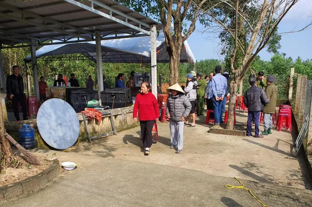 Khu vực nơi xảy ra vụ việc