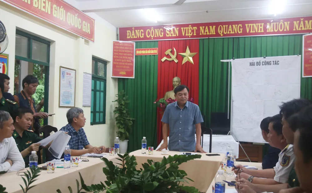 Thứ trưởng Bộ NN-PTNT kết luận buổi làm việc. Ảnh: NGUYỄN CƯỜNG