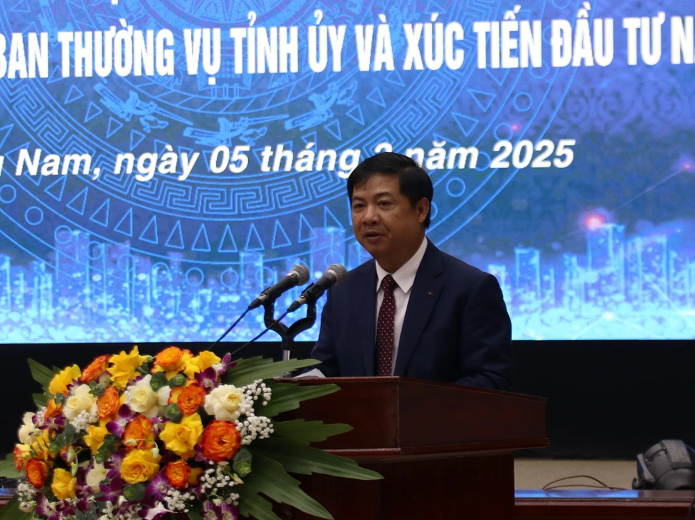 Bí thư Tỉnh ủy Quảng Nam cam kết hỗ trợ tối đa cho các nhà đầu tư a1.JPG