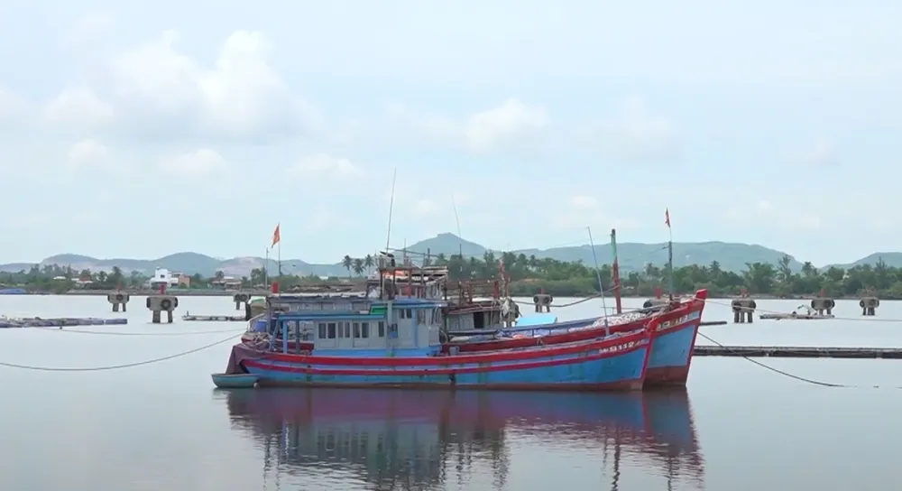 Tàu cá của ngư dân Quảng Nam. Ảnh minh họa tau ca ngu dan quang nam.jpg