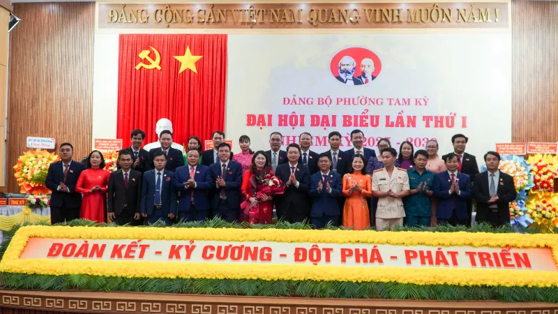 Ban Chấp hành Đảng bộ phường Tam Kỳ, TP Đà Nẵng khóa I, nhiệm kỳ 2025-2030 14-7-Tam-Ky-1.jpg